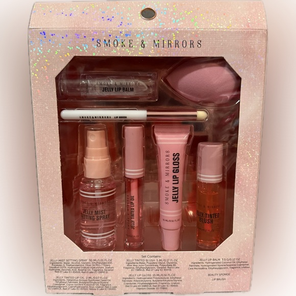 💕SMOKE & MIRRORS💕Jelly Pop Crush 7-PC Lip & Cheek Collection Set/NIB - Picture 2 of 5